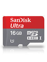 san disk ultra 16gb class 10 micro sd card
